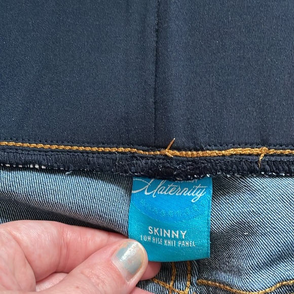 Old navy skinny maternity jeans size 16 - Picture 2 of 4